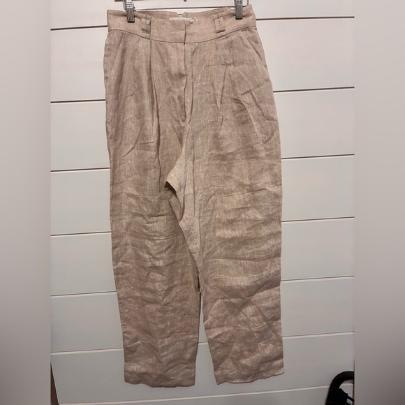 ANTHROPOLOGIE SIGNIFICANT OTHER Zahara Pant 100% linen size 6 - Picture 13 of 13